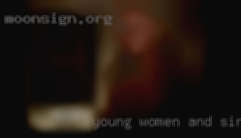 Young women and single pop a message.